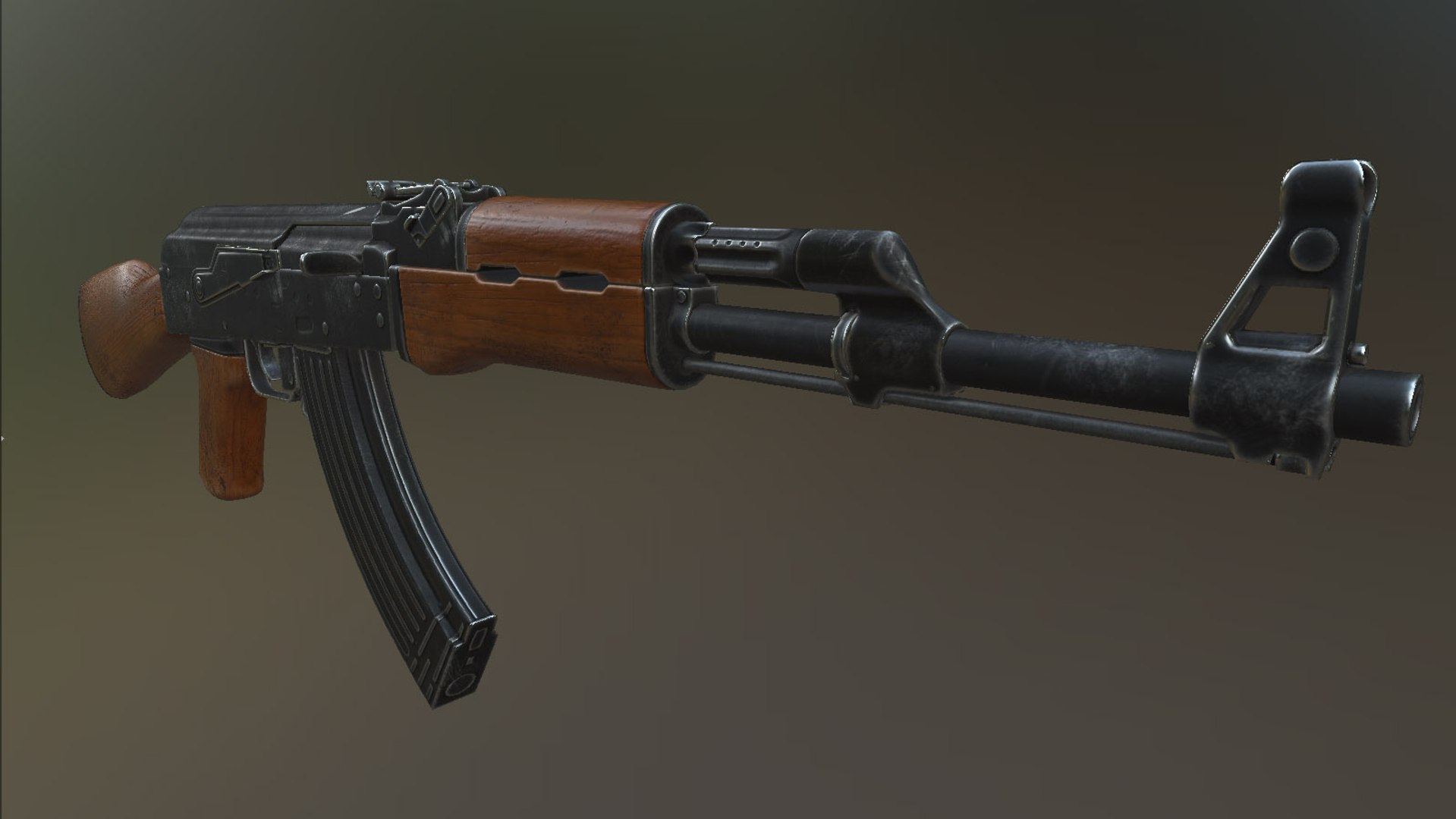 ak-47 ready games 3d max