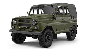 UAZ 469 1970 3D