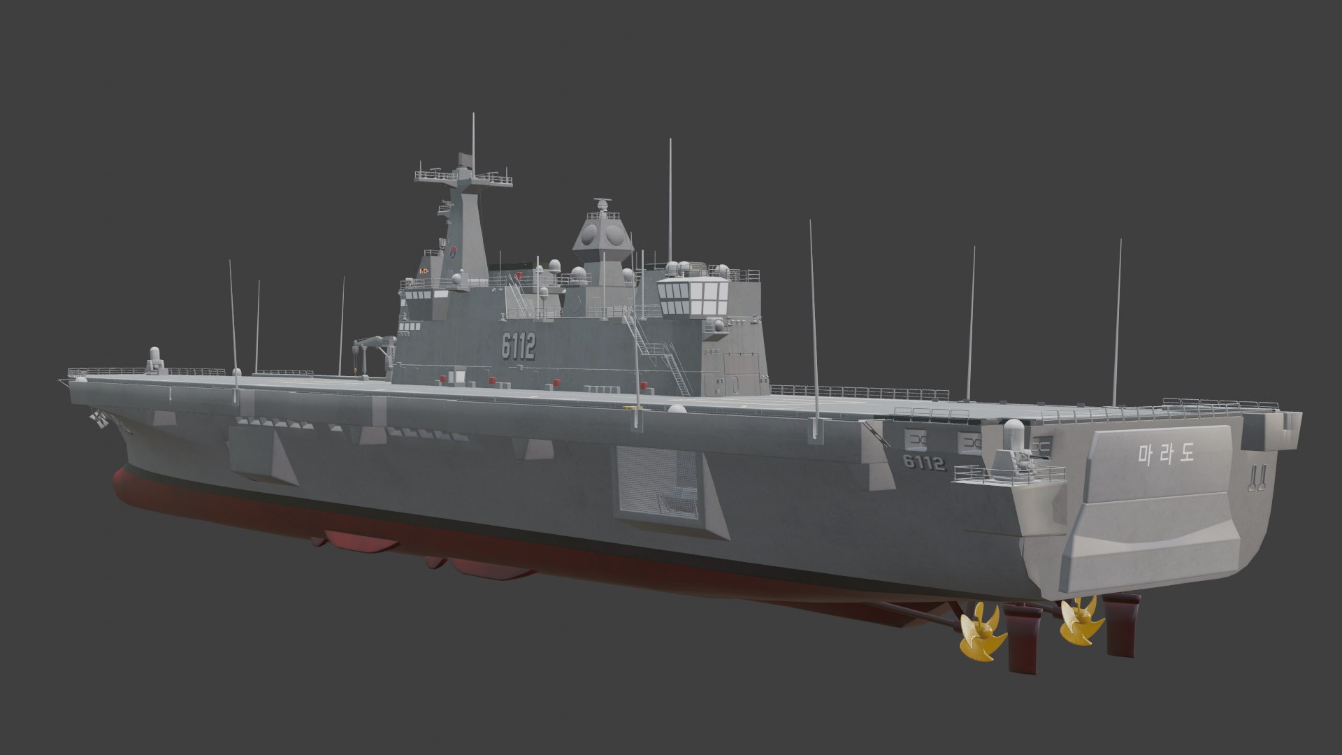 3D Large Transport Ship Marado Model - TurboSquid 2183263