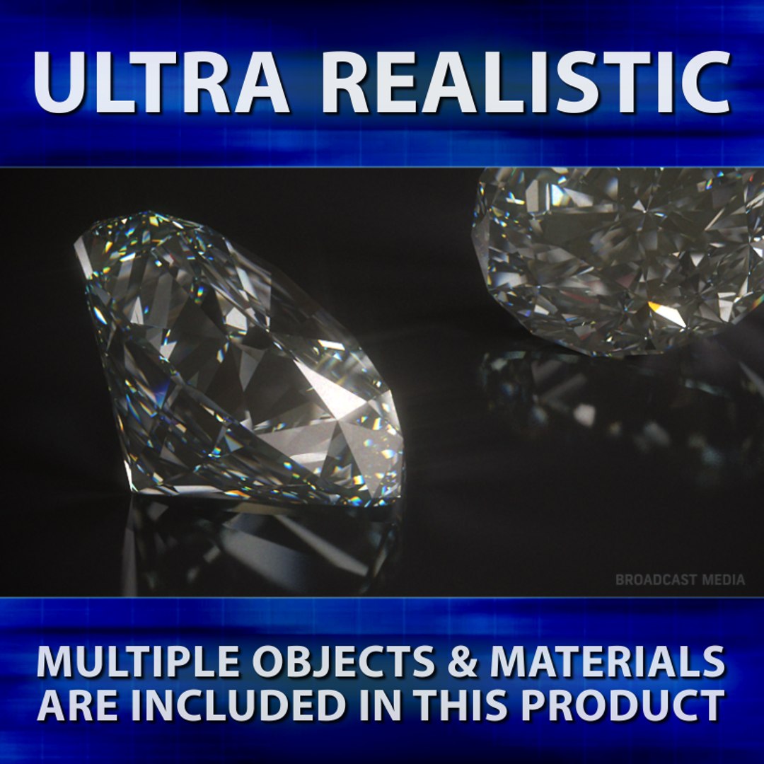 Brilliant Cut Diamond 3d 3ds