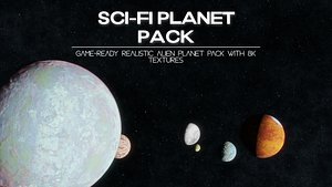 Sci-Fi Planets Pack