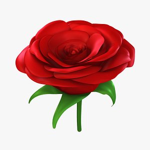 rose modeled 3d max