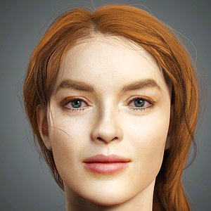 Sadie Sink Character 3D model