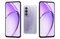 Oppo A80 Moonlight Purple Low Poly