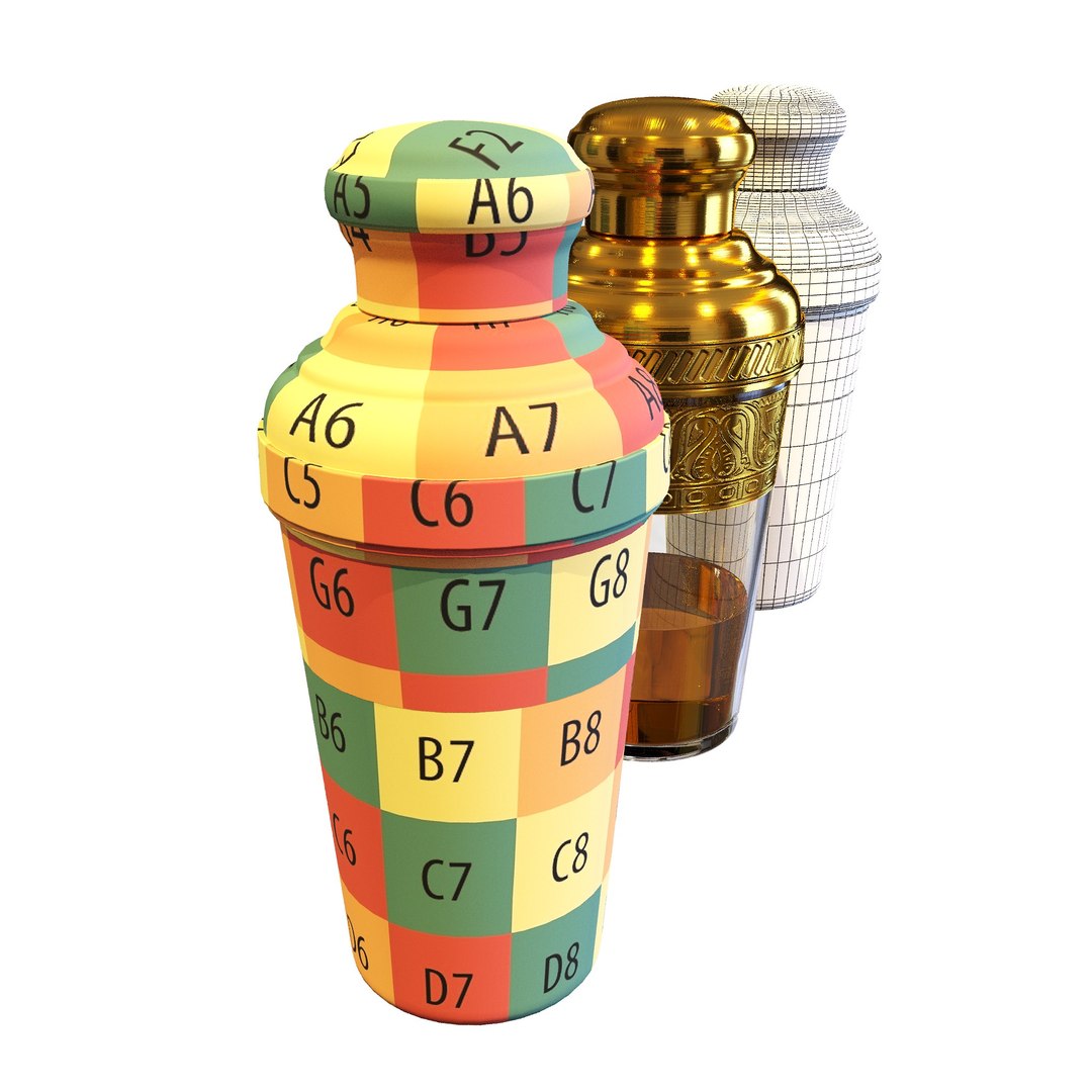 3D Model Shaker 13 - TurboSquid 2458261