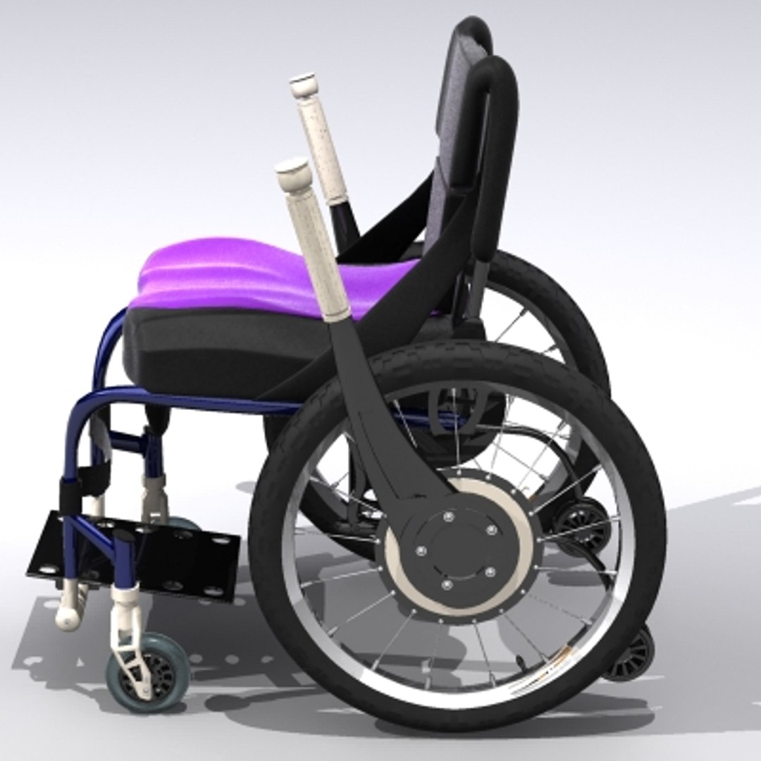 3d Model Of Wheel Chair