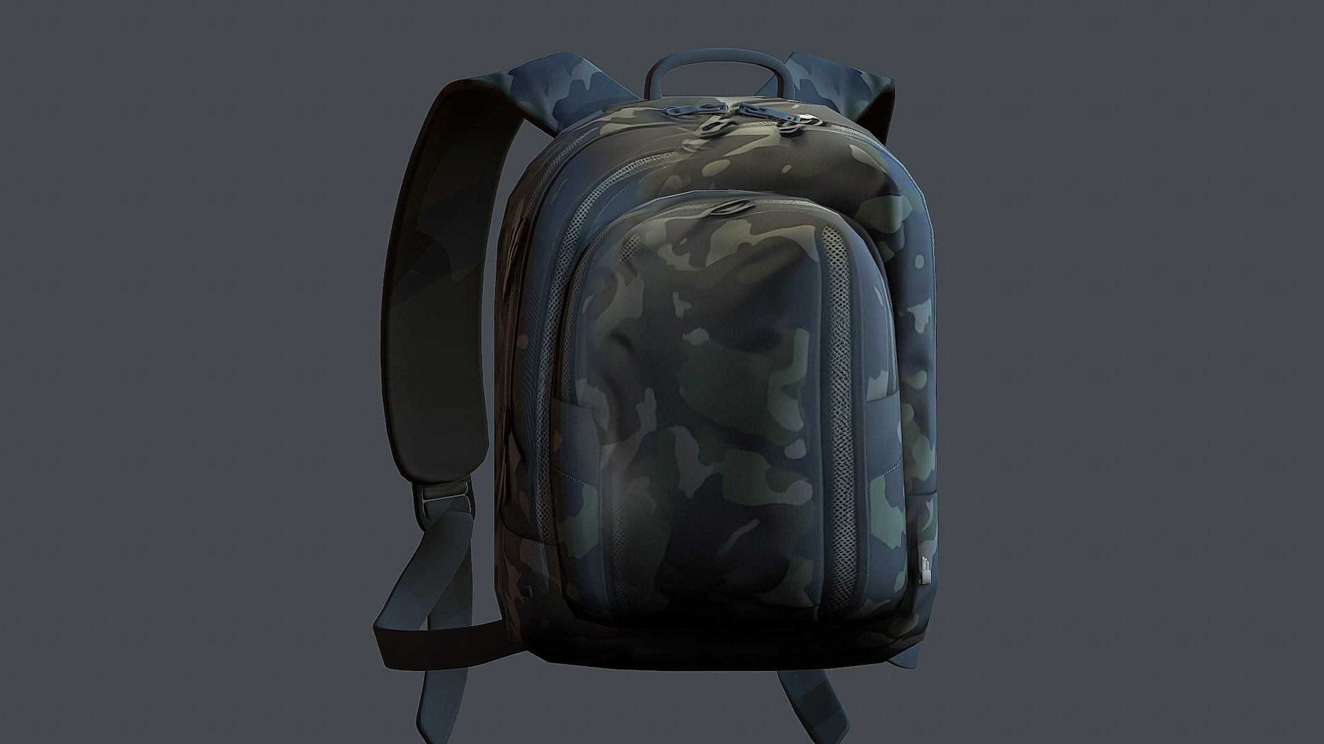 3D Backpack Camping Bag Baggage - TurboSquid 2044087