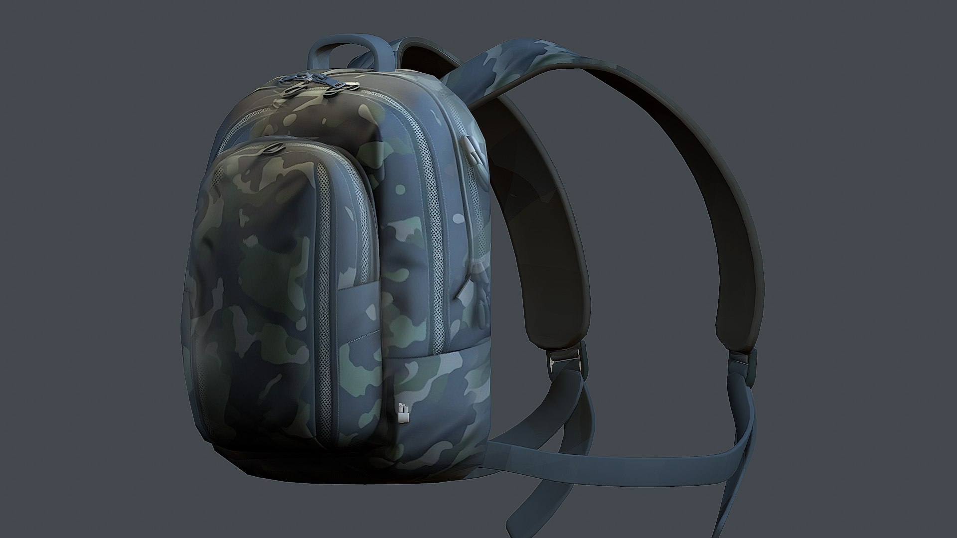3D Backpack Camping Bag Baggage - TurboSquid 2044087