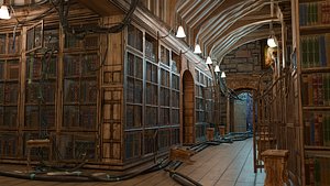 Fantasy Library 3D