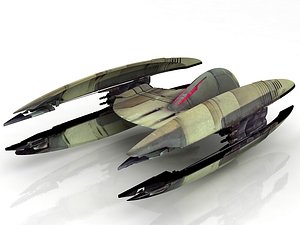 star wars trade federation model