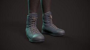 Boots Blender Models for Download | TurboSquid