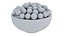 Berries in wooden bowls