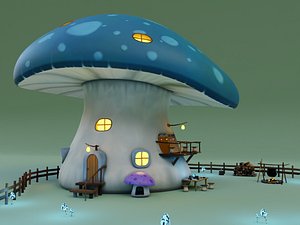 house scene 3D model