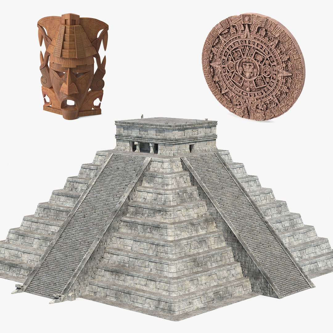 3D Model Maya Antiquity Collection 2 - TurboSquid 2416487