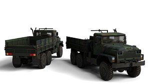 3D 1982 Am General M939 Rigged Military Truck 3D Model High Detail Game  Render Ready model