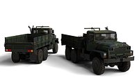 1982 Am General M939 Rigged Military Truck 3D Model High Detail Game  Render Ready