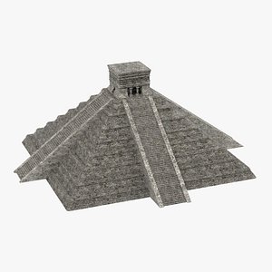 3d 3ds mayan pyramid
