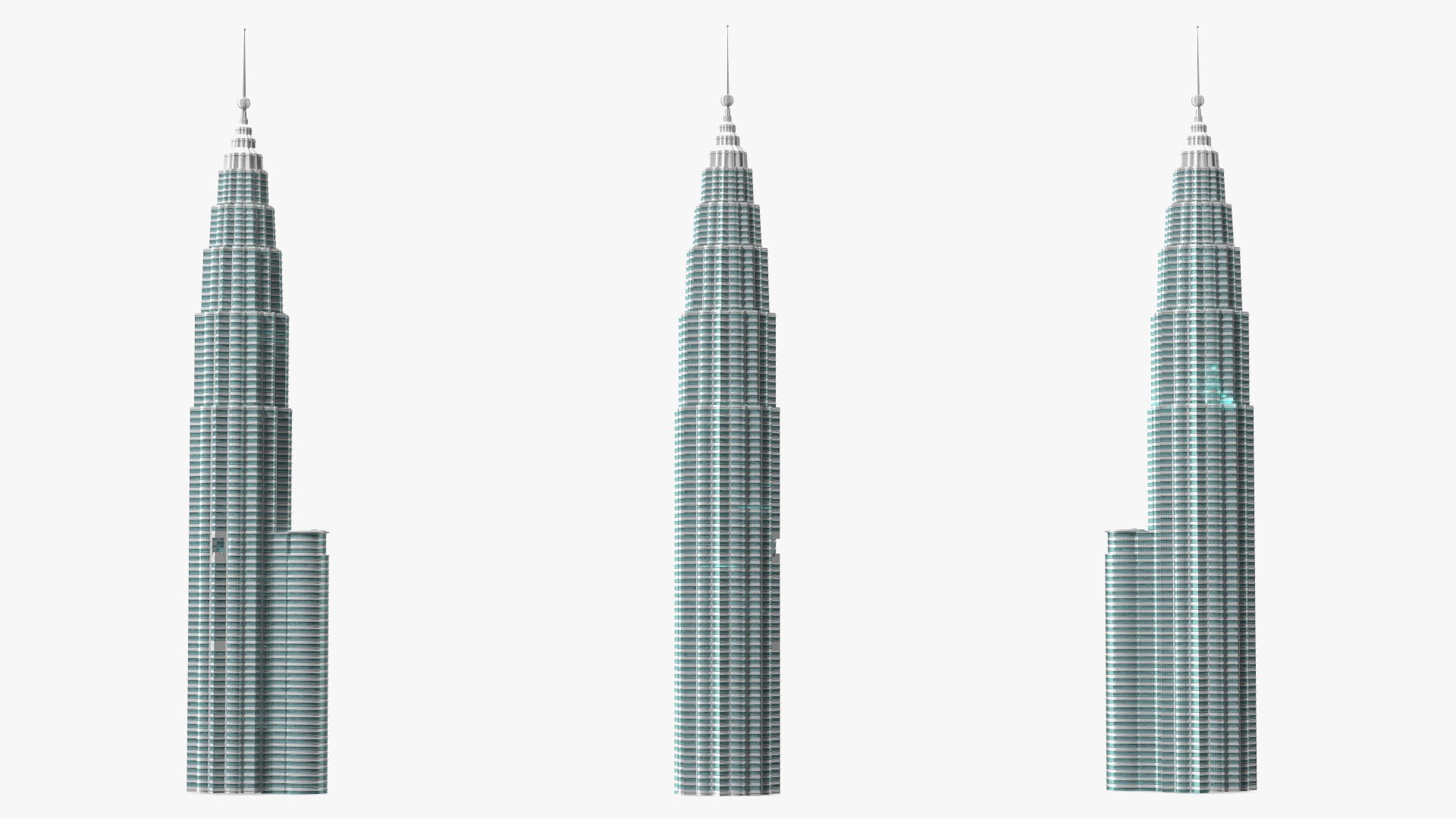 Skyscraper Tower 3D model preview