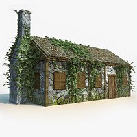 Country Old Decayed Broken House