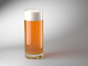 3D model Animated Beer