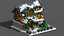 Xmas House Voxel - 4