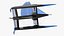 水翼竞赛游艇 蓝色