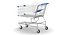 real shopping cart 3D model