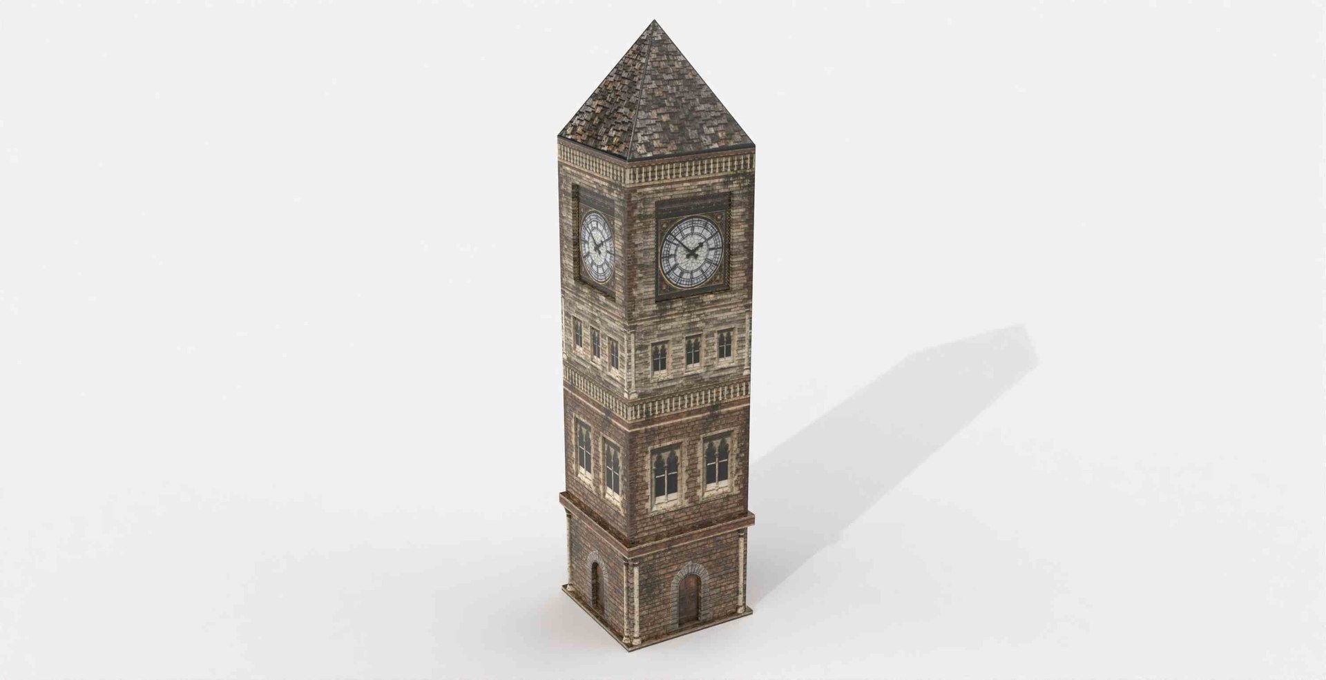 Low-Poly Victorian Brick Clock Tower 3D model https://p.turbosquid.com/ts-thumb/fk/hNY43d/6d/7/jpg/1791108345/1920x1080/fit_q87/263ef12fc692e3a8f1842e431a860820544c20b0/7.jpg