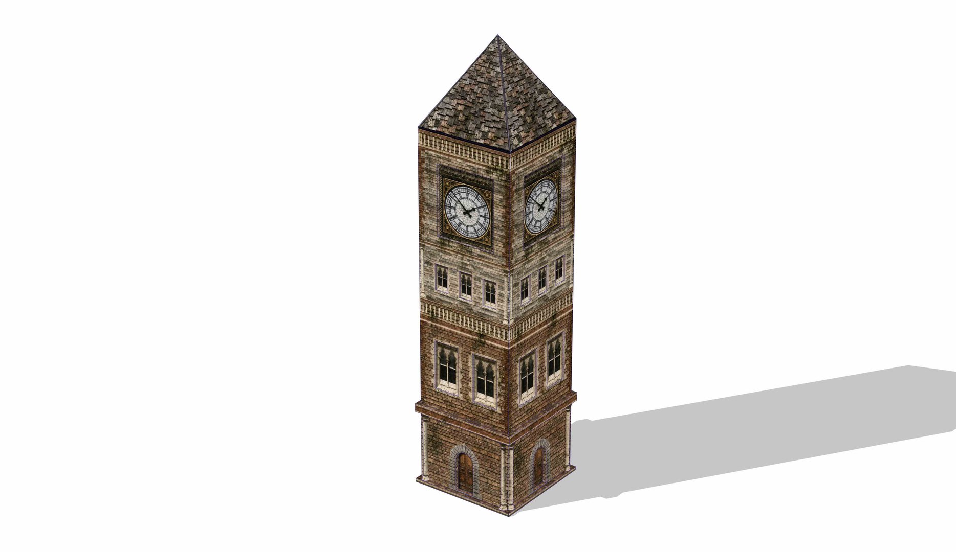 Low-Poly Victorian Brick Clock Tower 3D model https://p.turbosquid.com/ts-thumb/fk/hNY43d/YL/1/jpg/1791108343/1920x1080/fit_q87/9de0db476b1ef6d41db2012ae54385056336a3e7/1.jpg