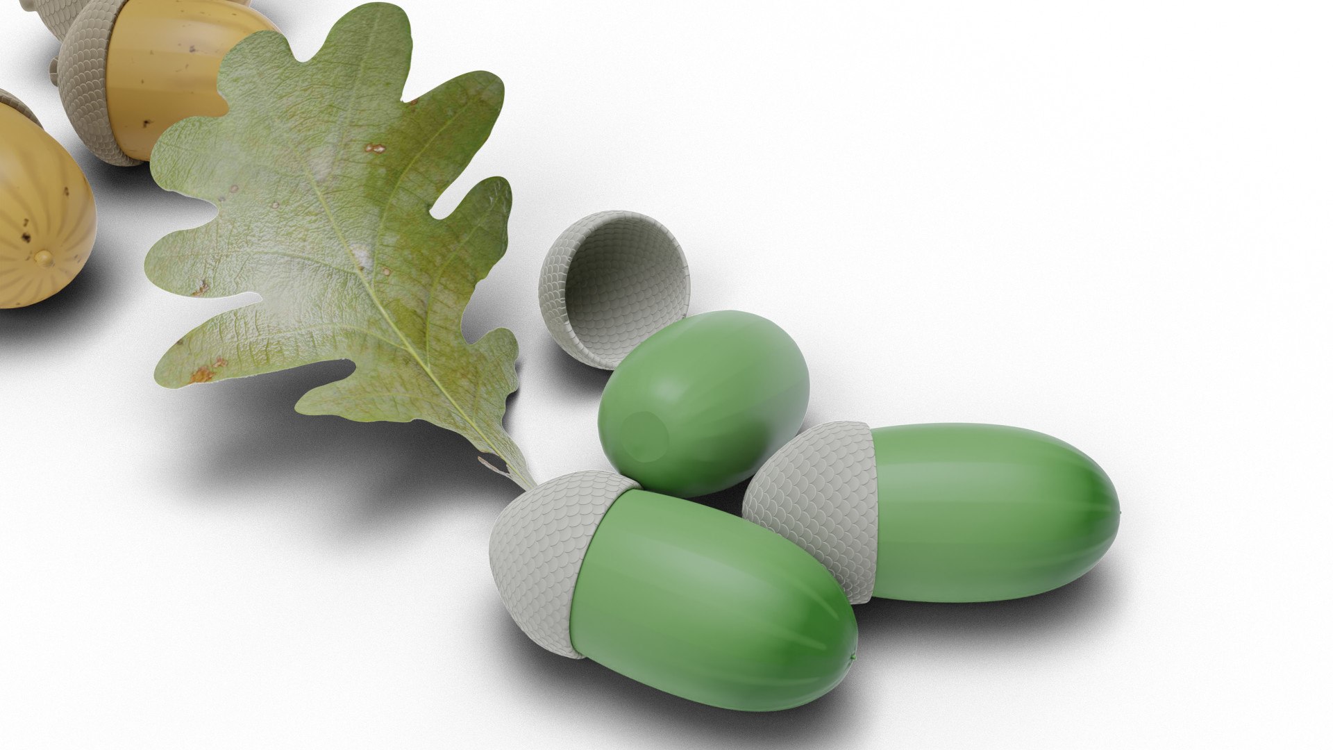 acorns leaf 3D https://p.turbosquid.com/ts-thumb/fk/nVfmCr/6Bqndnag/0005/jpg/1603915839/1920x1080/fit_q87/aec261a2d3a7b5d0bb0e2ba9e0a5626480ebee66/0005.jpg