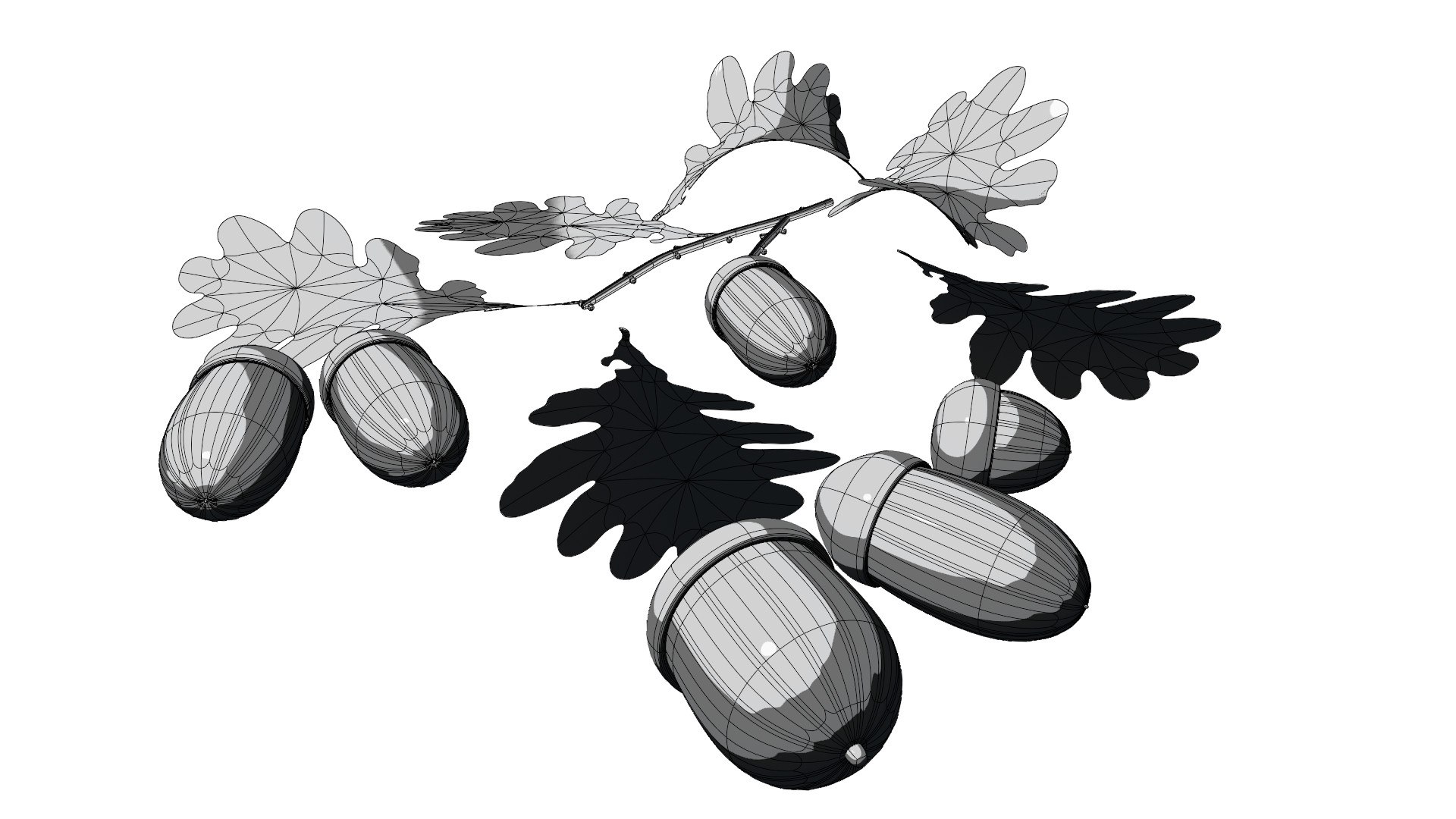 acorns leaf 3D https://p.turbosquid.com/ts-thumb/fk/nVfmCr/CpaQgS2f/0020/jpg/1603915877/1920x1080/fit_q87/fc8dd1d29cb80ae6c439122850d4c61752db8317/0020.jpg