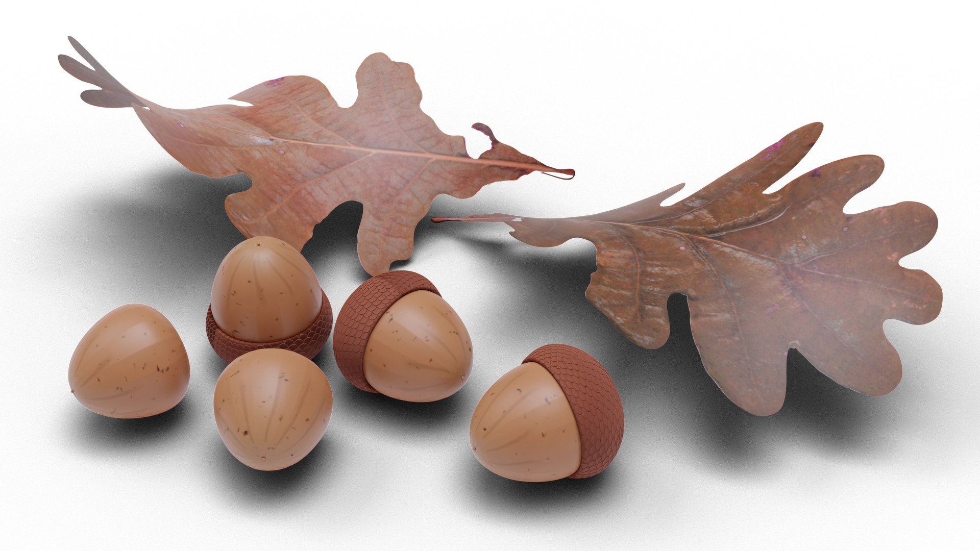 acorns leaf 3D https://p.turbosquid.com/ts-thumb/fk/nVfmCr/F64FbHFx/0006/jpg/1603915841/1920x1080/fit_q87/564751a832483e18aab7b4e36da6b2a1ded62f11/0006.jpg