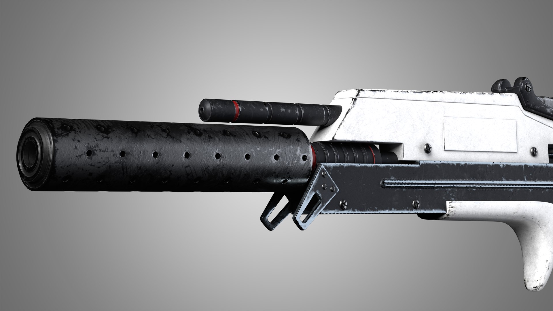 Sci-Fi Rifle 01 3D Model - TurboSquid 1982486