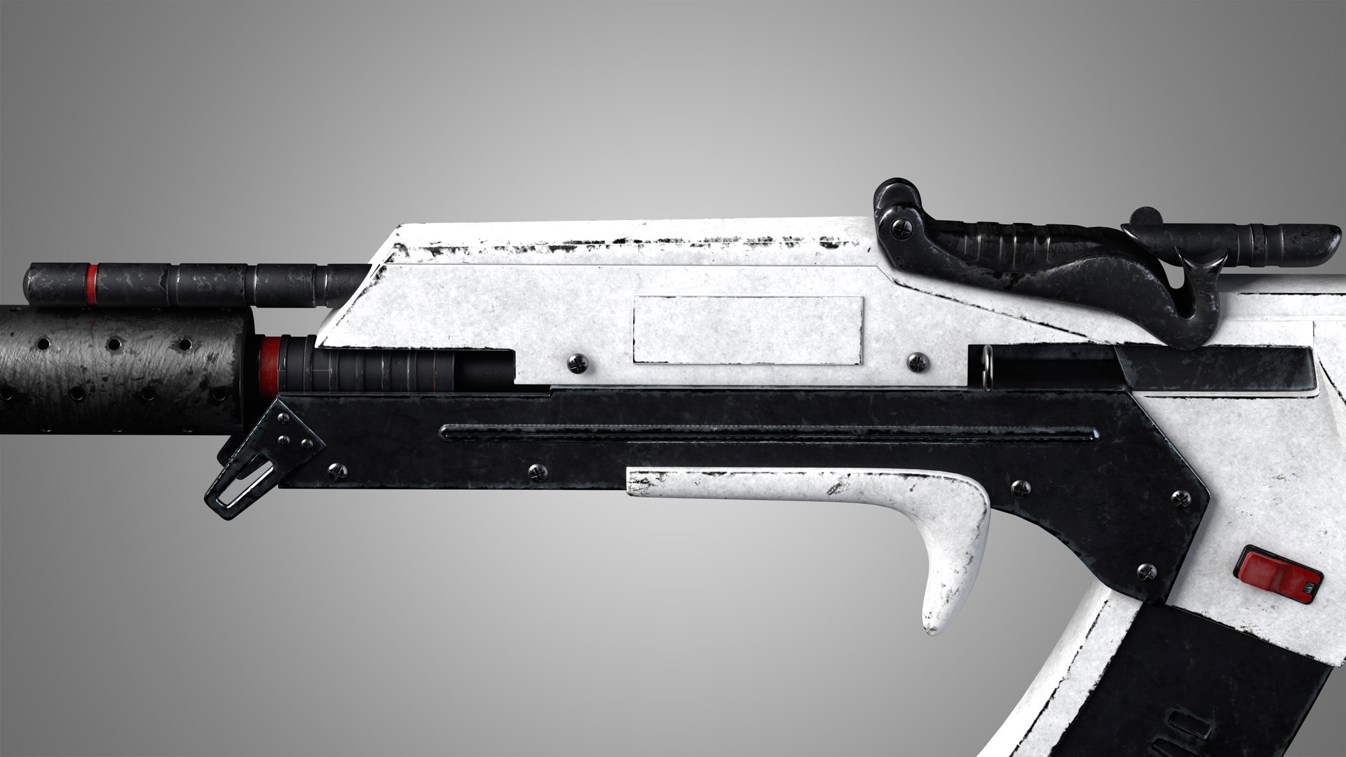 Sci-Fi Rifle 01 3D Model - TurboSquid 1982486