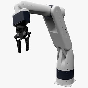 EVA Industrial Robot Rigged for Cinema 4D