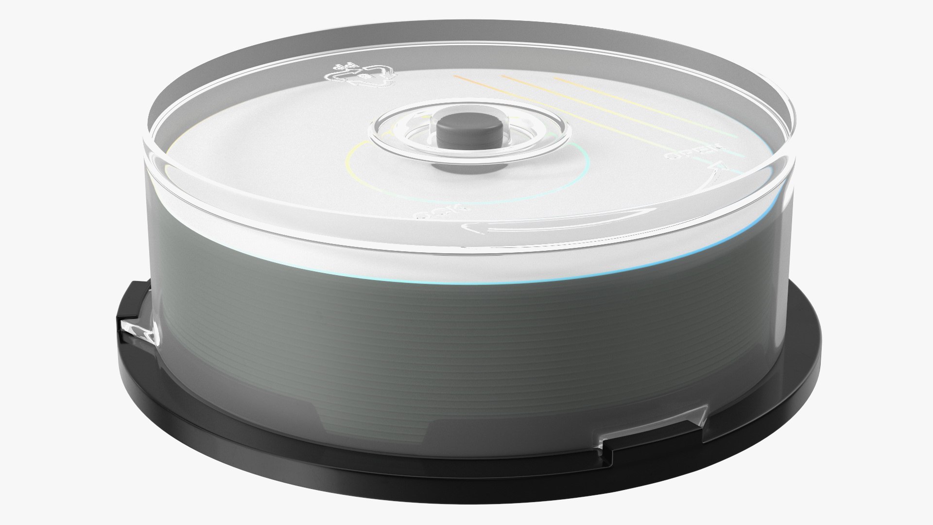 CD DVD Bluray Discs Storage Cakebox Collection 3D - TurboSquid 2523442