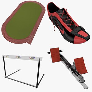 Running track and Spikes Collection