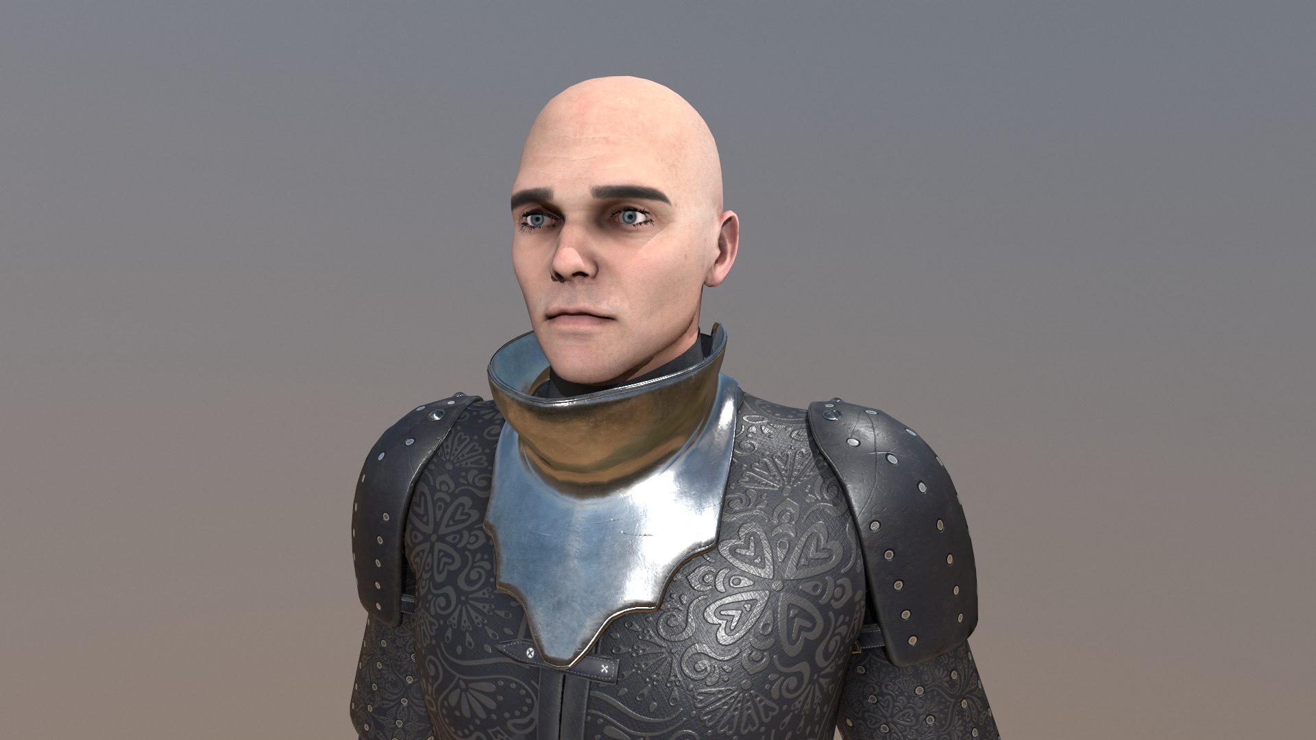 3D model knight male character - TurboSquid 1666577
