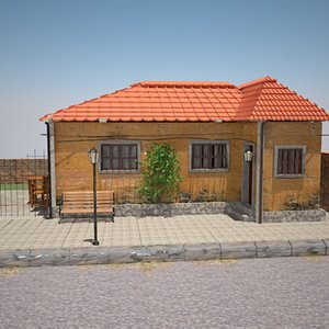 3d model of home landscape