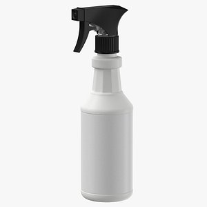 All Purpose Cleaner Spray 01 Blank and Generic Label 3D