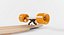 3d longboard 38 inch