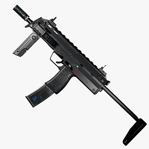 Low Poly MP7 3D Models for Download | TurboSquid