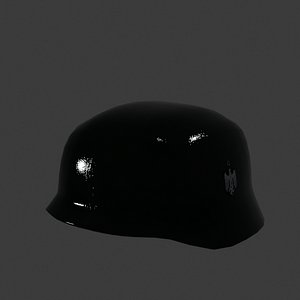WWI German Helmet STL Historical 3D Model