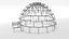 igloo cartoon 3D