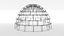 igloo cartoon 3D