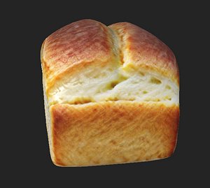 whiteBread 3D model