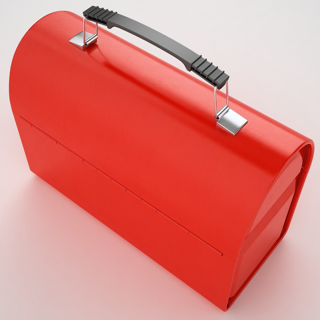 3d metal lunch box