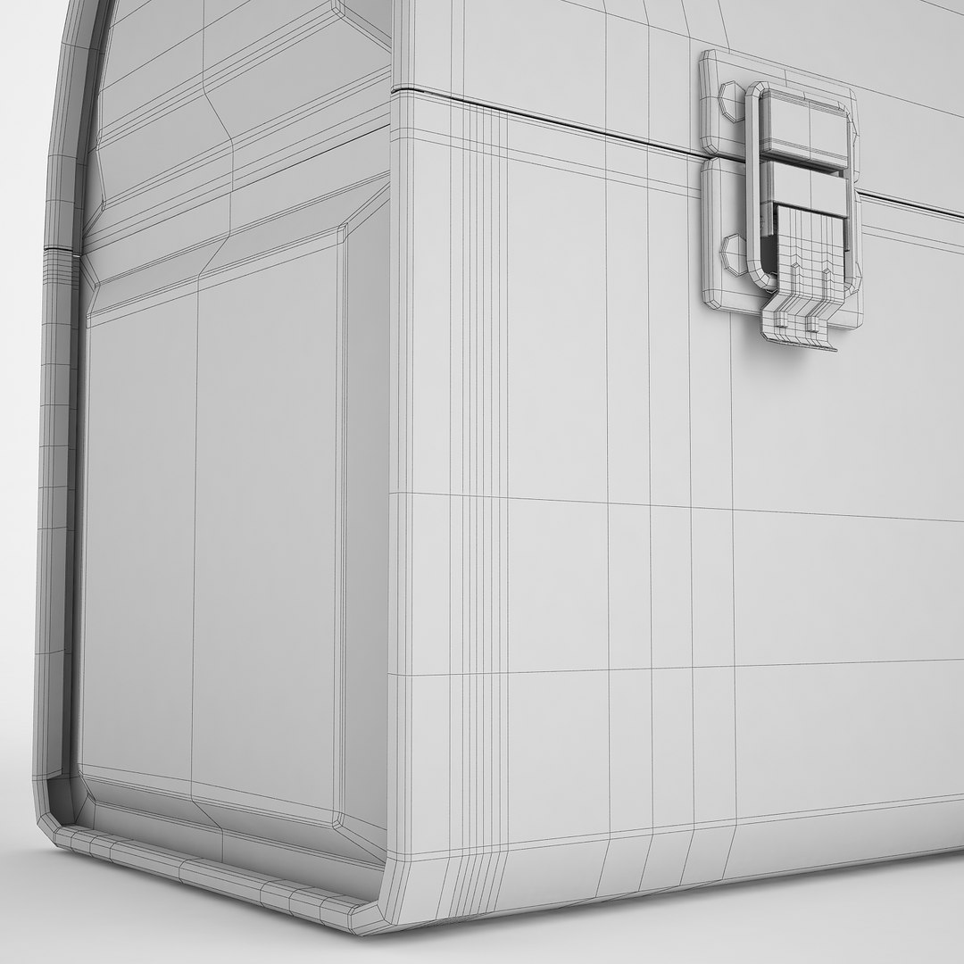 3d metal lunch box