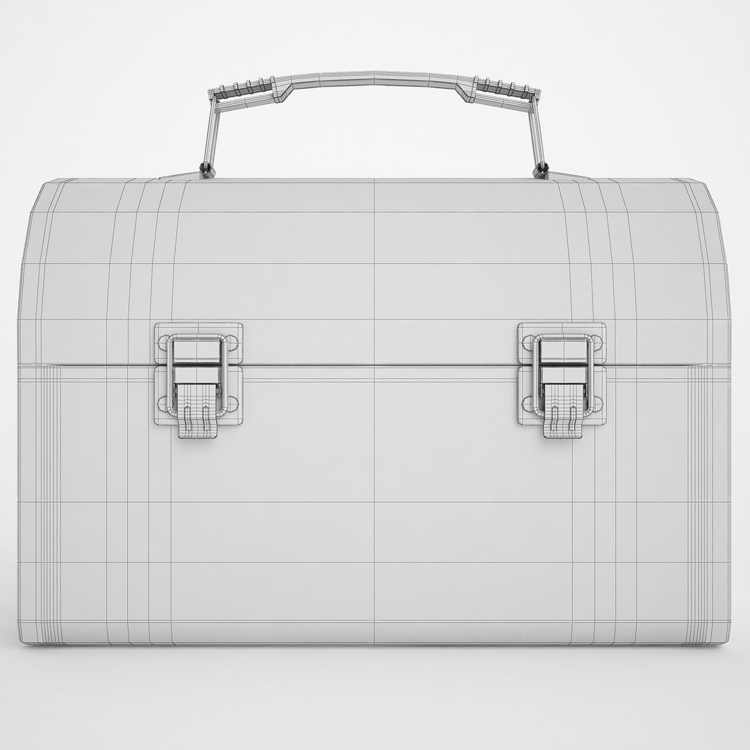 3d metal lunch box