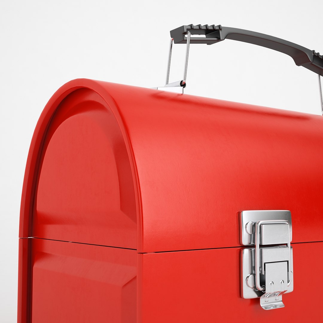 3d metal lunch box